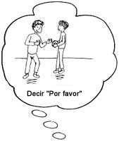 Decir "Por favor"